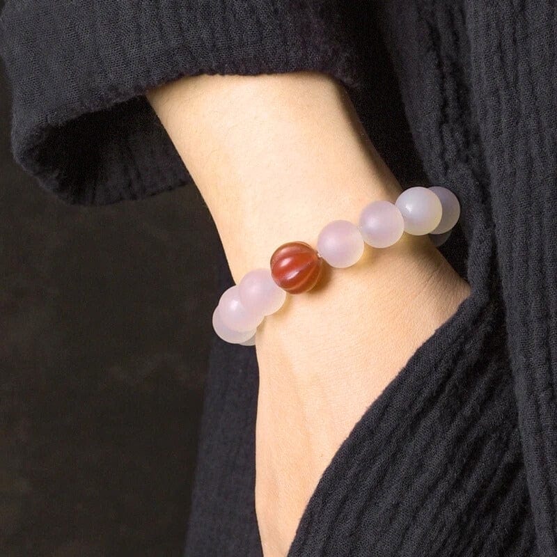 Kamala - Bracelet tibétain en Agate
