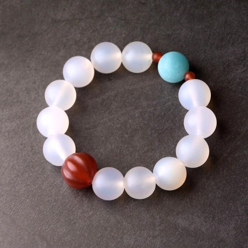 Kamala - Bracelet tibétain en Agate