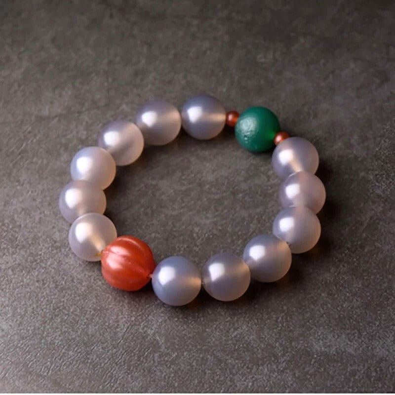 Kamala - Bracelet tibétain en Agate